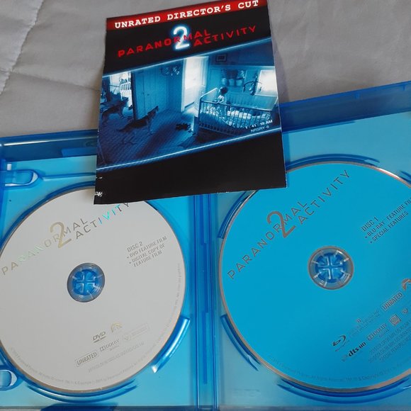Paranormal Activity 2 Blu-ray 2010 Unrated Director’s Cut - Picture 3 of 3